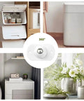 8 Pack Metal Self Adhesive Caster Wheels For Furniture And Small Appliances Mini Sliding Casters shown with household items.