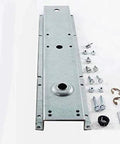 Metal plate with assorted bolts and washers for 1405S Short Crank Arm for Half Inch Shaft Ideal for Machinery and Industrial Equipment