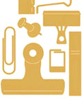Dope Document Clips Die Cut For Card Making And Scrapbooking With Intricate Metal Cutting Design For Embossed And Cut Out Patterns
