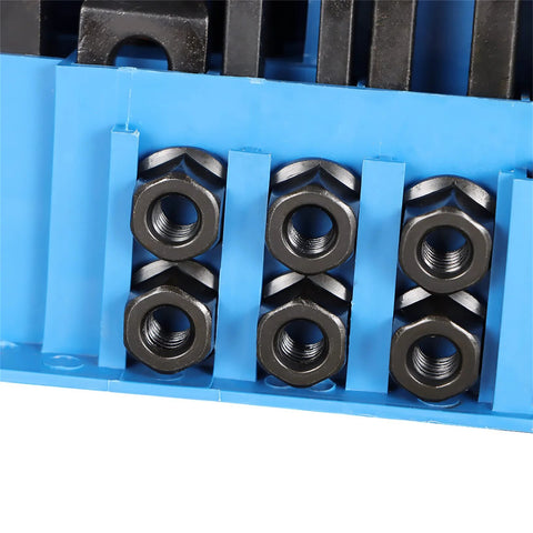 Nuts included in T-slot clamping kit for Bridgeport mill