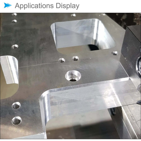 Metal part with holes, possibly showing use of 3.9mm Chucking Reamer For Lathe Machine With D4 Accuracy And M35 Cobalt High Speed Steel