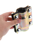 Person holding Heavy Duty Plumbing Leak Repair Clamp For Water Pipes, Quick Install Pipe Clamp Tool, Leak Sealer Kit