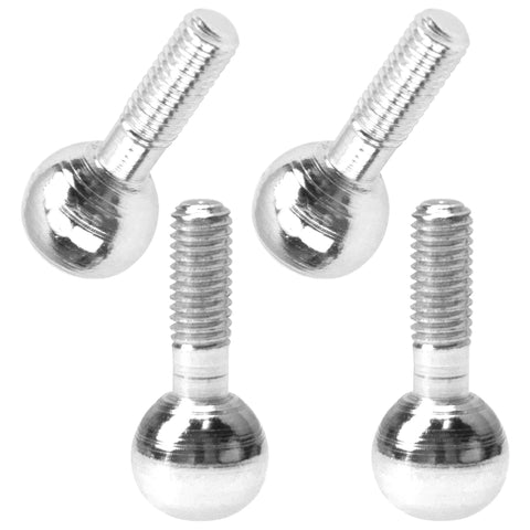 Set Of 4 Pivot Balls With Bushings For Traxxas 1/10 Scale RC Cars E Maxx E Revo T Maxx Summit Revo Replacement Part 4933