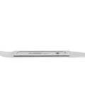 Compact Double End Metal Skin Wedge Prybar Tool By ARES, Ultra Thin 23 Gauge Ends, Durable Steel Construction With Flat Handle