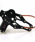 Metal Robot Claw Gripper With High Torque Servo For Arduino Raspberry Pi Microbit And Ros Projects, close-up.