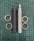 Metal and plastic rods with rings for Motorized Industrial Conveyor for Automatic Production with Anti Static Adjustable Table Belt