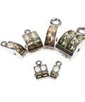 Assorted sizes of 36mm Metal Sheave Zinc Alloy Fixed Pulley Crown Block and Tackle Lifting Wheel Mini Single/Double Pulley for DIY