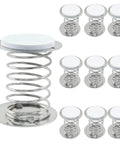 Ten Piece Set Of Metal Spiral Springs 1 By 1 Inch Mini Wobble Springs For Crafts Diy Hand Making And Gifts Durable Alloy Steel Built For Endless Compression And Smooth 362 Degree Rotation