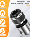 Air Hammer Quick Change Chisel Retainer Chuck Easy To Install No Fuss Quick Chuck Replacement For Air Hammers And Gas Shovels