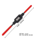 Beefed Up Adjustable Metal Tap Handle Reamer Wrench for Screw Tapping and Repair from 1/4 to 3/4 inch range with 12mm rod diameter.