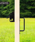 Heavy Duty Thumb Gate Latch Hardware With Handle For Wooden And Vinyl Fences Self Locking Outdoor Gate Lock Kit Built Tough