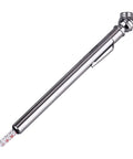 20-Piece 1/4 Inch NPT Air Tool Kit with a 25 ft coil nylon hose and tire gauge delivers fast inflation, dependable air power