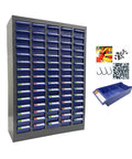 Bolt and Nut Tool Storage Cabinet 75 Drawers Parts Cabinet Contains Assortment KIT Metal Organization Shelves for Garage, Store, Workshop