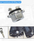Metal Transmission Oil Filling Tool for Mercedes 9G Tronic Transmission Oil Fill Kit, durable all-metal design, easy ATF oil change.