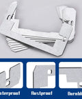 20 Pcs Metal Wall Plate Spacers For Flush Fit Devices Receptacle Shims Leveling Plates showing close-up of shims and features