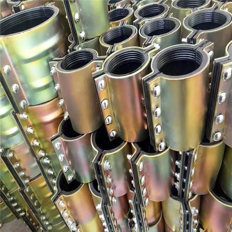 Water Pipe Repair Clamp For 0.79 To 0.86 Inch Pipes 4 Inch Long Leak Sealer for PE PPR Steel and Iron Plumbing stacked view