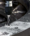 Five Piece M2 HSS Taper Chucking Reamer Set Pro Grade For Metalworking By Makerfire drilling metal surface