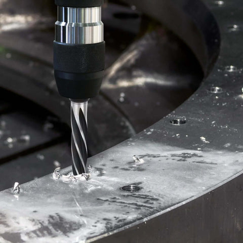Five Piece M2 HSS Taper Chucking Reamer Set Pro Grade For Metalworking By Makerfire drilling metal surface