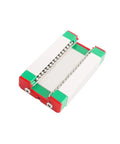 Two Pack Linear Rail Sliding Block HGH12H Guide Rail Slider Bearing for CNC Machines, steel carriage for smooth linear travel.