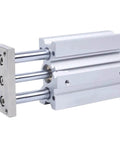 Side view of MGQM Type Slide Bearing Pneumatic Cylinder Compact Air Actuator For MGQM40 Series 25 30 40 50 75 100