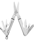 Leatherman Micra Keychain Multi Tool With Scissors And Knife Compact Stainless Steel EDC Tool For Everyday Carry Grooming Tools Spring Color Editions Built In USA.