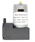 Compact DC 12V Micro Diaphragm Vacuum Pump For Breast Pump Parts Replacement And Vacuum Adsorption Projects With 12 LPM Flow