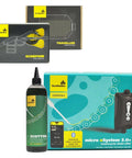 Micro XSystem 3 Point 0 Plus Electronic Automatic Motorcycle Chain Lubrication System with Bluetooth App Control packaging