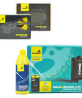 Micro XSystem 3.0 Bluetooth Automatic Motorcycle Chain Lubrication with Scorpion Dual Injector and Traveler Expansion kit