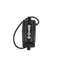 Micro XSystem 3.0 Bluetooth Automatic Motorcycle Chain Lubrication device front view with controls for app control.