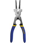 MIG Pliers Pro Grade 8 Inch With Spatter Removal Nose And Induction Hardened Cutting Edge, Multi Jaw Design, Spring Loaded Handles