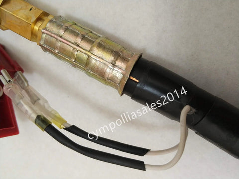 MIG Welding Gun And Torch 10 Foot 150 Amp Replacement For Lincoln Weld Pak Series, close-up of cable connection