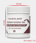 Welding Nozzle Gel For MIG Anti Spatter Dip Gel For MIG Torch And Contact Tips 16 Ounces container front view