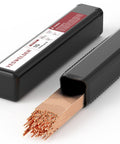 Box of Mild Steel ER70S-6 Copper Coated Shielded Gas MIG Welding Rod For Top Notch Welds On Structural And Fabrication Projects 1 By 16 Inches 5 Lb YesWelder