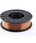 Mild Steel MIG Welding Wire ER70S-6 10 Lb Copper Coated Spool 0.030 Inch (0.8 mm) for GMAW, CO2 or Argon Mixed Gas on 8 Inch Spool