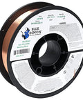 All Position MIG Wire ER70S6 0.030 Dia For Carbon Steel With Low Spatter, Porosity Free Welds, 11 LB Spool Blue Demon