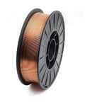 Mild Steel MIG Welding Wire ER70S-6 10 Lb Copper Coated Spool 0.030 Inch (0.8 mm) For GMAW Shielding Gas CO2 Or Argon Mixed Gas AWS A5.18 Compliant 8 Inch Spool