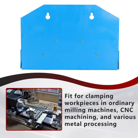 58 Piece Pro Series One Half Inch T Slot Clamp Kit For Bridgeport Milling Machines on blue steel background
