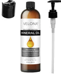 Food Grade Mineral Oil 70 Viscosity NF USP Grade 8 Fl Oz bottle with pump and cap for Cutting Boards Countertops Butcher Blocks