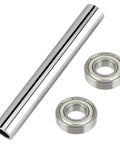 Mini Bike Steering Bearings And Bushing Kit For Coleman CT200U BT200X CT200U EX RT100 RT200 And Predator 212cc Minibikes, chrome sleeve.
