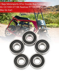 Mini Bike Wheel Bearing Front And Rear Kit Grehua Easy Bolt On Compatible With Coleman CT100U CC100X 6201RS
