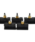 5 Piece Mini Lathe Tool Holder Set With Quick Change Posts For Turning Milling And Facing One Quarter Inch To One Half Inch Tool Holders Pro Grade Quality And Adjustable Cutter Angles Up To Nine Degrees For Precise Cuts display