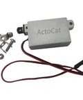 Mini Linear Actuator with 1.2 Inch Stroke and 22 Lb Thrust for Window Opener DIY Projects, 12V DC with brackets and wiring