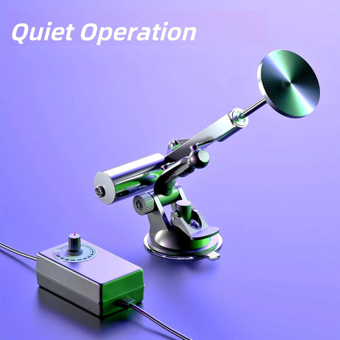 20N mini linear actuator for DIY robotics with adjustable angles and suction base, showing quiet operation and control box, ideal for automation.