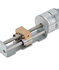 Mini linear lead screw nut slider 2‑phase 4‑wire stepper motor linear screw slide table slider stroke 34mm for CNC installs