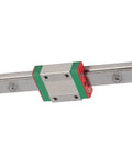 Tiny Yet Mighty Space Saving Miniature Linear Rail Guide with 12mm Width 4 Point Contact, precision motion rail with lubrication system.