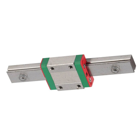 Tiny Yet Mighty Space Saving Miniature Linear Rail Guide with 12mm Width 4 Point Contact, precision motion rail with lubrication system.
