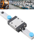 Ultra Compact 7mm Wide Miniature Linear Rail Guide With 4 Point Contact High Precision Motion Built In Lubrication System