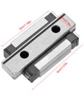 LML9B 9mm Wide Miniature Linear Rail Guide with 4-point contact slide block, built-in lubrication for precision and automation.