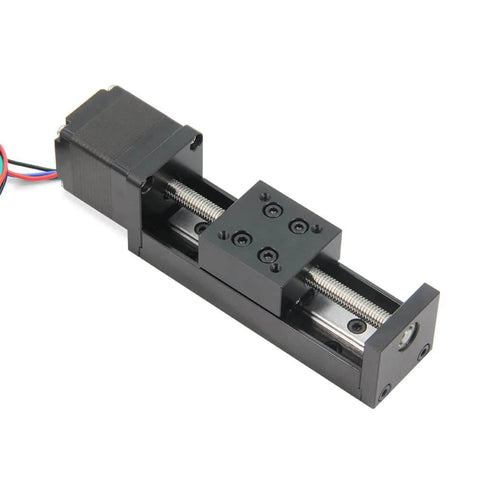Mini Linear Rail Guide Small Sliders Lead Screw T6x1 with Nema 11 Stepper Motor for CNC Router Parts X Y Z Linear Stage Actuator 50mm