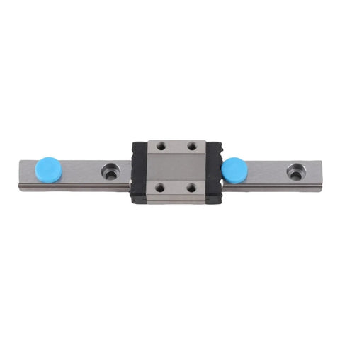 LML9B Miniature Linear Rail Guide With 9mm Width Slide Block Ball Retainer And Built In Lubrication System, front view
